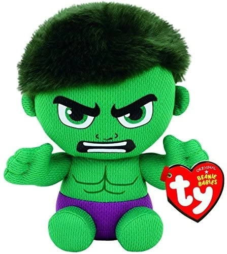 Ty Marvel Hulk Plüschfigur 15 cm – 1 Stück
