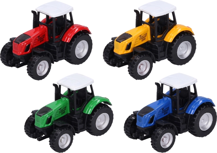 Traktor mit Rückziehantrieb 7,8 cm – 1 Stück