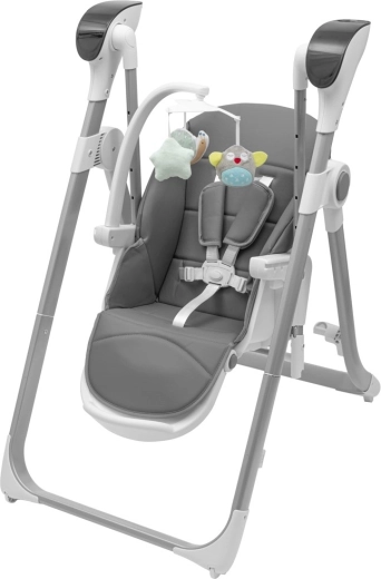 Intelligentes Schaukeln mit Bewegungs- und Weinerkennung