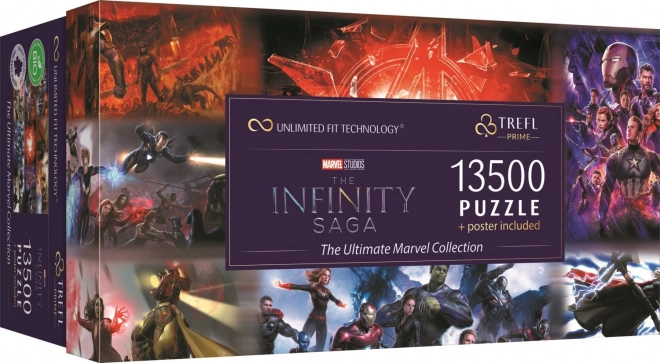 TREFL Puzzle UFT Marvel: Ultimative Sammlung 13.500 Teile