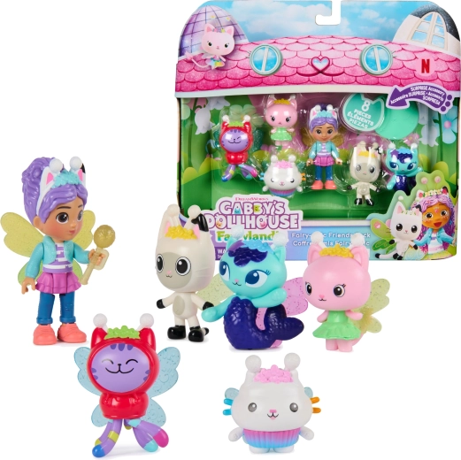 Gabby’s Dollhouse Fairylandia Traumland – Figuren-Set Märchenfreunde