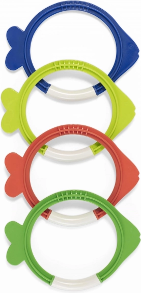 Tauchfisch-Set, 4 Stück