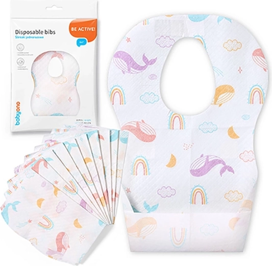 Einweg-Babylätzchen BABYONO, 10 Stk.