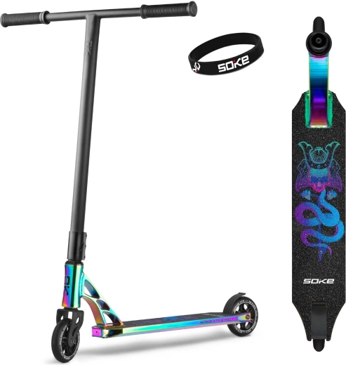 Soke XTR Street Rainbow Freestyle-Scooter