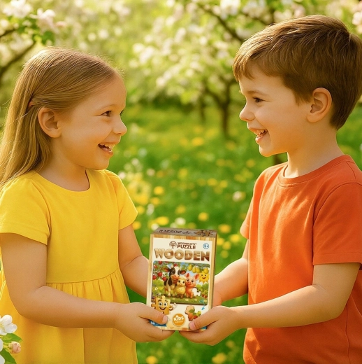 Praktische Verpackung mit Vorlage
