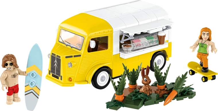 Mobile Eisdiele im Retro-Stil
