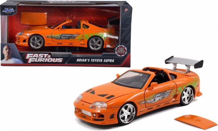 Metallmodell JADA FAST & FURIOUS Toyota Supra 1995 1:24