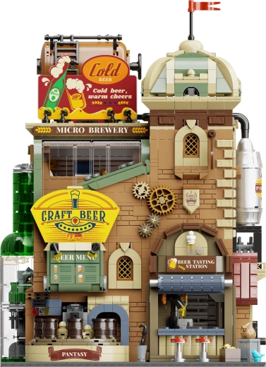 Ikonisches Design der Craft-Brauerei