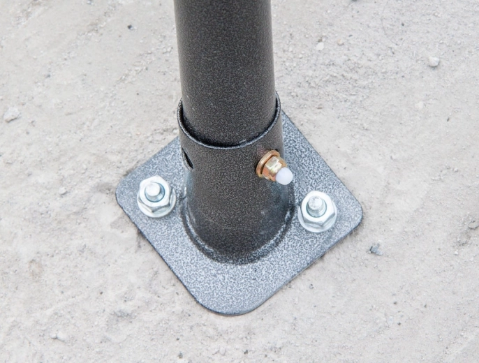 Feste Verankerung auf Beton, Asphalt und Pflaster