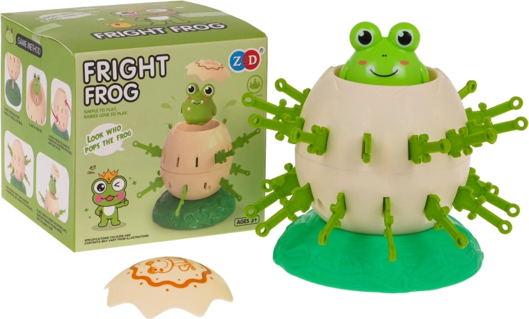 Geschicklichkeitsspiel Springender Frosch – Frosch