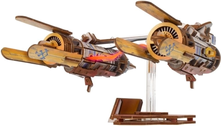 Kinetischer Ständer mit Flugeffekt