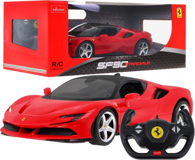 Rastar RC Auto 1:14 Ferrari SF90 Stradale rot
