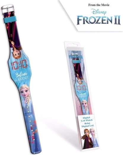 Digitale LED-Uhr Frozen - 1 Stück