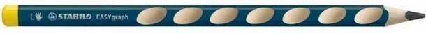 Ergonomischer Stift für Linkshänder Stabilo Easygraph dunkelblau