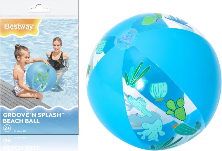 Aufblasbarer Ball Blau 51cm Bestway