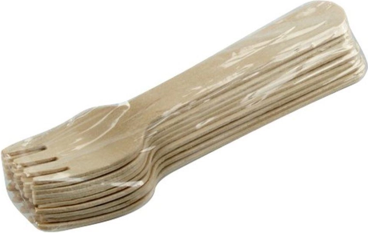Holzgabeln Einweg 160 mm (10 Stk.)