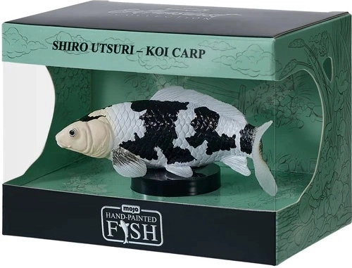Mojo Figur Koi-Karpfen Shiro Utsuri in Box - 1 Stück