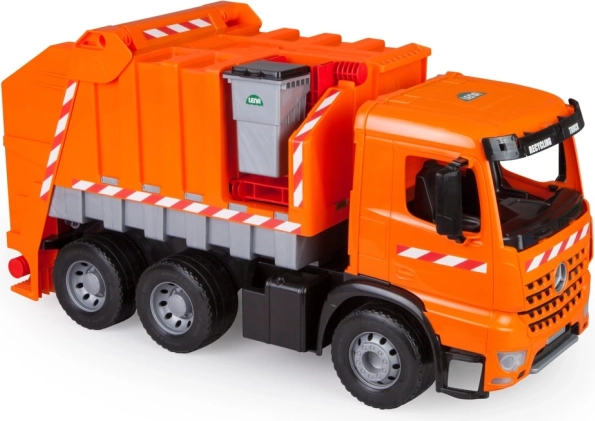 Lena Mercedes Arocs Müllwagen mit abnehmbarer Mülltonne und Container