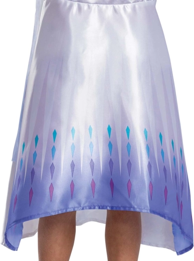 Asymmetrischer Rock mit sanftem Farbverlauf