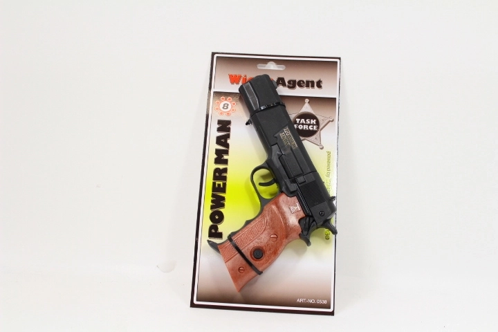 Power Man Kinder-Kapselpistole 22 cm
