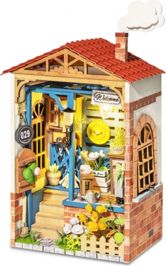 RoboTime Mini-Haus Traumhof – DIY-Bausatz mit LED