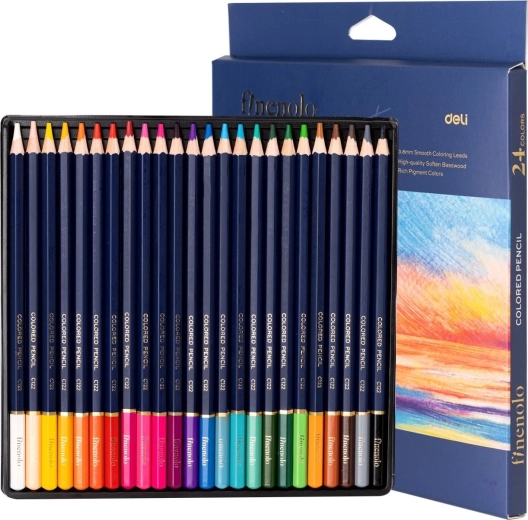 Finenolo Buntstifte, 24 Farben