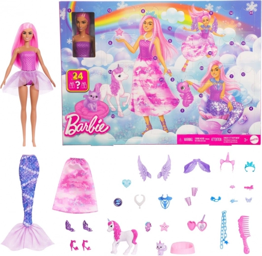 Adventskalender Barbie Fantasiewelt 2025