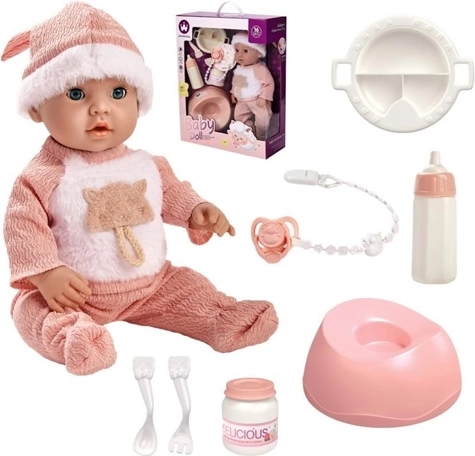 Babypuppe mit Zubehör