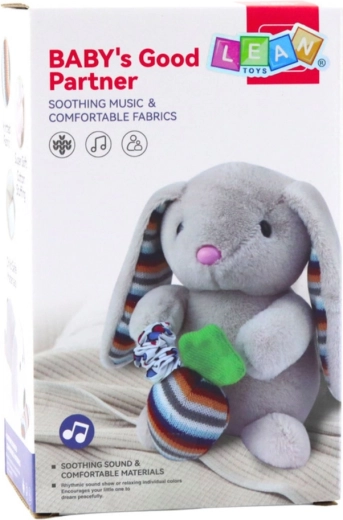 Praktische Aufhängung am Bettchen oder Kinderwagen