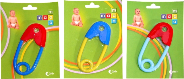Baby-Rassel Sicherheitsnadel