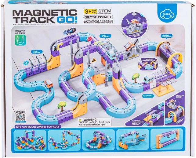 STEM-Spiel mit magnetischer Strecke