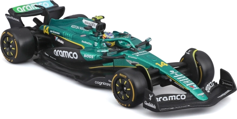 Authentisches Erscheinungsbild des Aston Martin AMR25