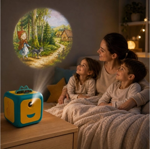 Projektion an Wand und Decke für eine märchenhafte Atmosphäre