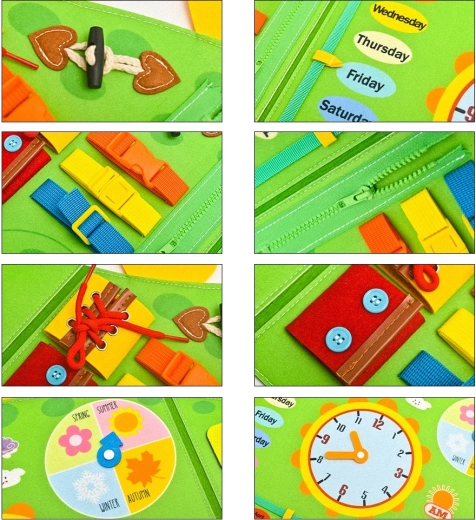 Erstes Lernen von Zeit, Zahlen und Kalender