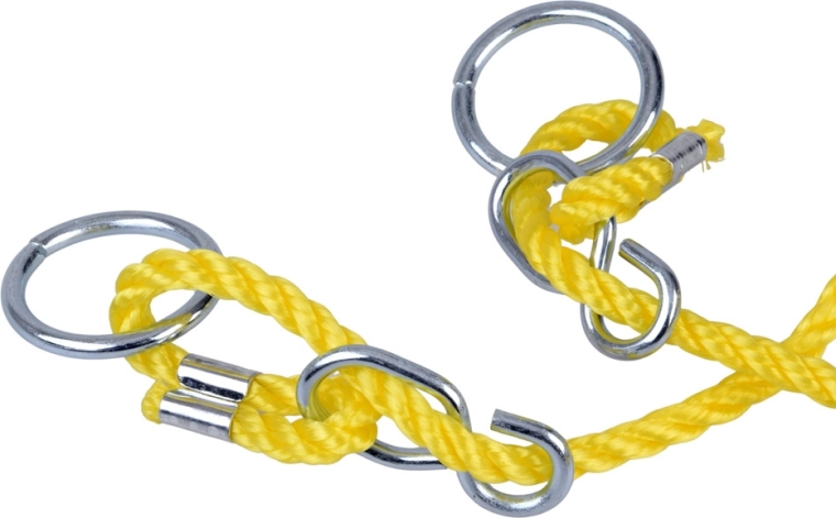 Verstellbare Seile mit Metallbefestigungen