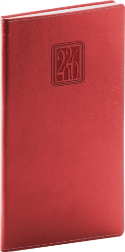 Taschenkalender Panama Rot 2026
