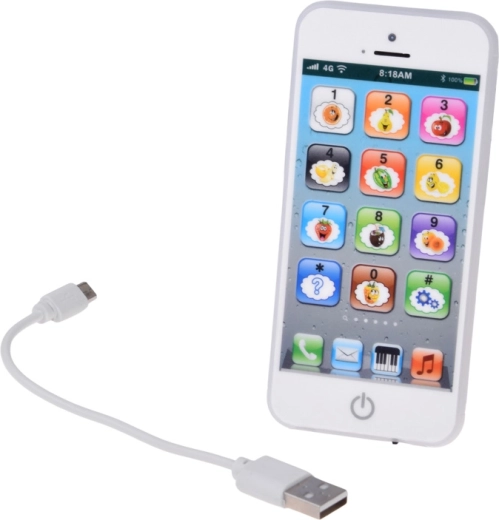 Wiederaufladbarer Akku und Laden über Micro-USB