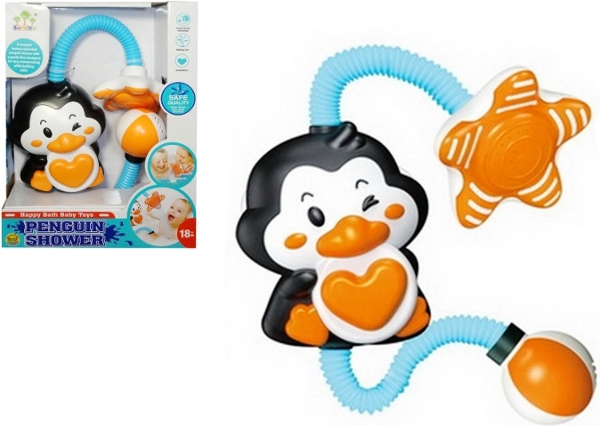 Bade-Spielzeug Pinguin mit Dusche für Kinder