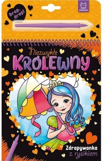 Außergewöhnliche Prinzessinnen – Kratzbilder mit Kratzstift