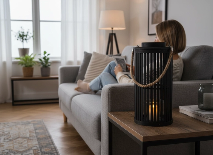 Warm-ambientes Licht fürs Wohnzimmer