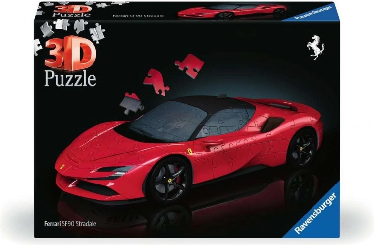 3D-Puzzle Ferrari SF90 Stradale von Ravensburger, 108 Teile