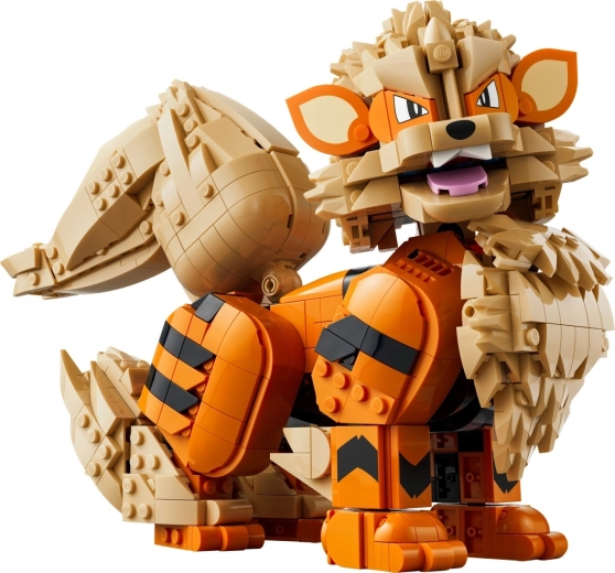 Beweglicher Arcanine für dynamische Posen