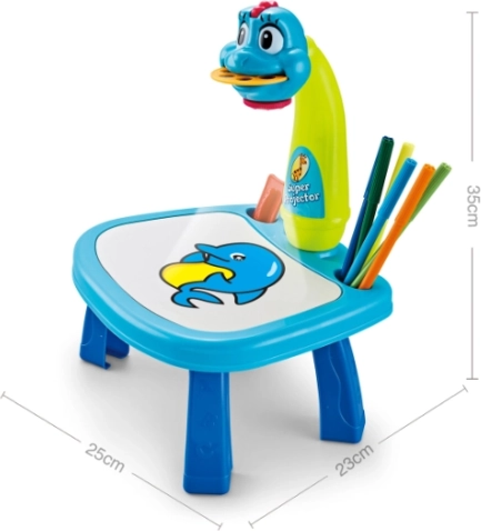 Tisch in Dinosaurierform