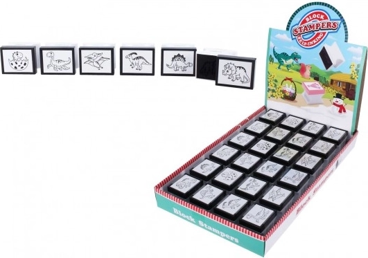 Stempel DINO zum Ausmalen