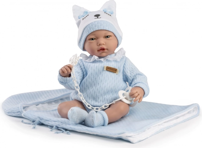 Guca realistische Babypuppe mit Geräuschen 38 cm
