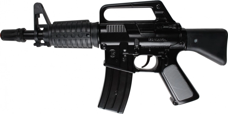 Polizeimaschinengewehr Schwarz