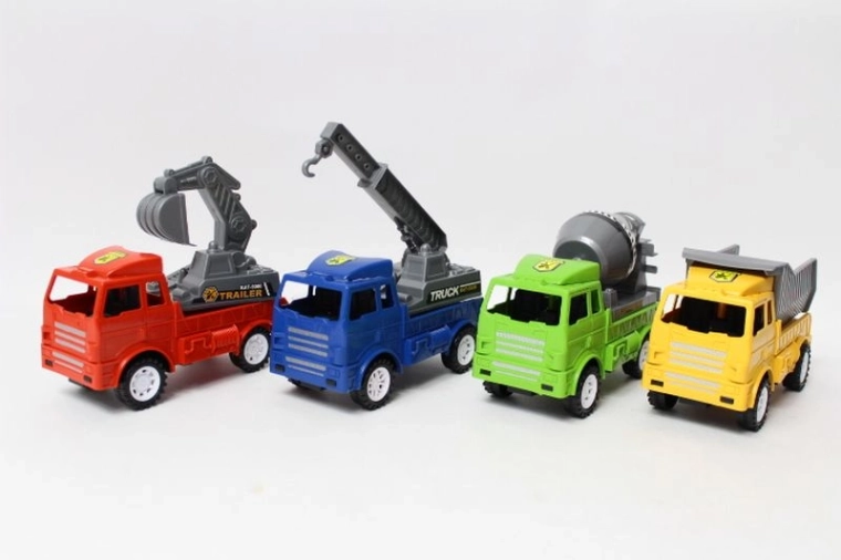 Baufahrzeug für Kinder – 4 Varianten