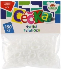 Leuchtende C-Ringe 150 Stk – Kunststoff-Verbindungsstücke