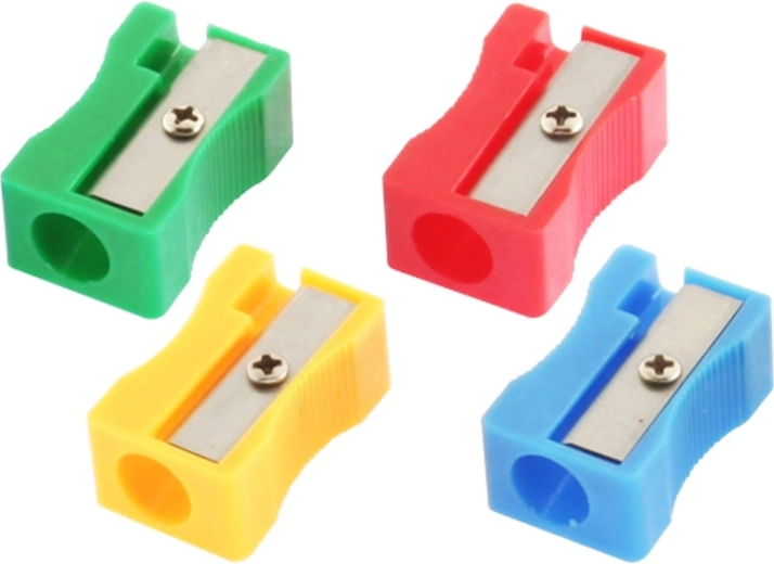 Buntes Anspitzer für Stifte