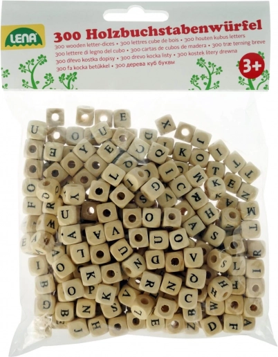 Lena Holz-Buchstaben Alphabet 300 Stk.